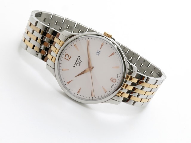 TISSOT ティソ T063610 デイト メンズ 時計 クォーツ 稼働品