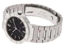 【112853】BVLGARI ブルガリ  BB33BSSD ブルガリ・ブルガリ ブラックダイヤル SS 自動巻き 当店オリジナルボックス 腕時計 時計 WATCH ユニセックス