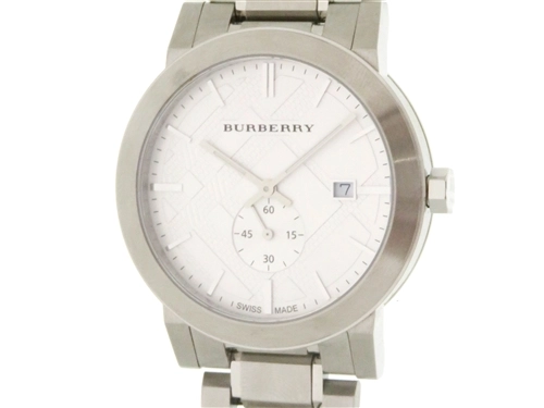 BURBERRY バーバリー 時計 メンズ クオーツ ザ シティ BU9900 シルバー