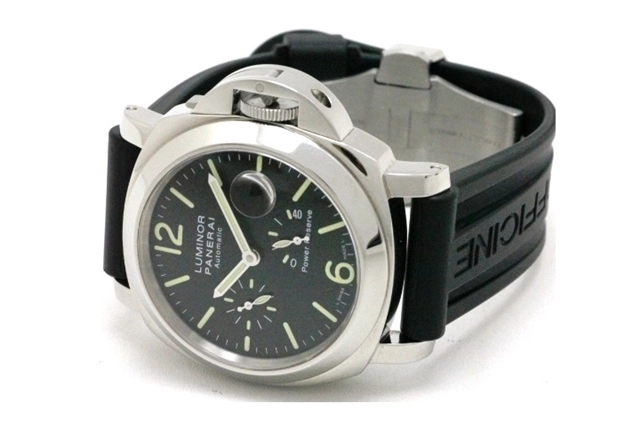 パネライ PANERAI ルミノール パワーリザーブ PAM00090 ブラック ステンレススチール メンズ 腕時計