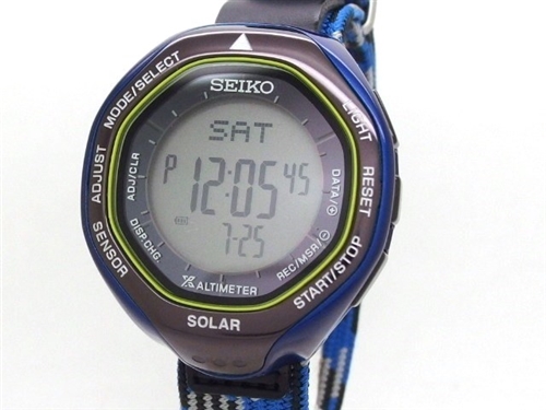 ショッピSEIKO S822 ソーラーデジタルウォッチ 時計