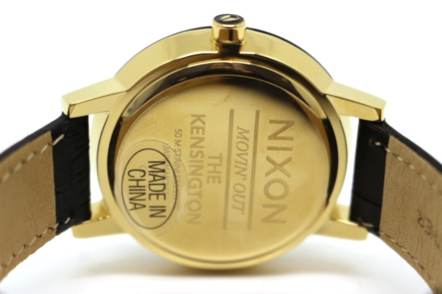 NIXON ニクソン 時計 ブラック文字盤 クオーツ ケンジントン