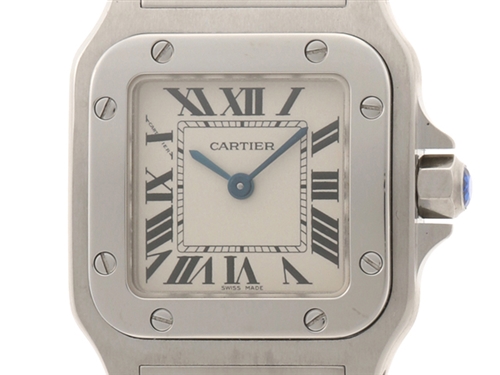 Cartier カルティエ 時計 レディース サントスガルベSM W20056D6 SS ステンレススチール クオーツ 電池【430】  の購入なら「質」の大黒屋（公式）