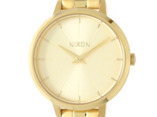 ニクソン ゴールド 腕時計 ビッグフェイス アナログ ヒップホップ ニクソン NIXON ビックプレイヤー ゴールド - メルカリ