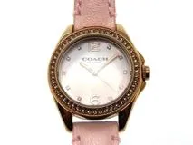 COACH コーチ 時計 10ポイント ダイヤ レザー CA.67.7.34.0904S【430