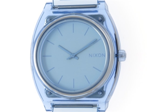 Nixon ニクソン タイムテーラーp ユニセックス クオーツ クリアブルー ポリカーボネイト ポリウレタン A119 3143 474 の購入なら 質 の大黒屋 公式