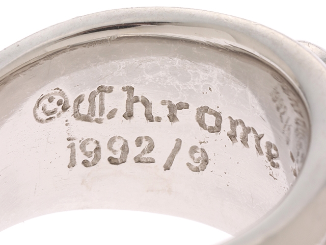 CHROME HEARTS クロムハーツ ダガー プラチナ ダイヤモンド リング PT