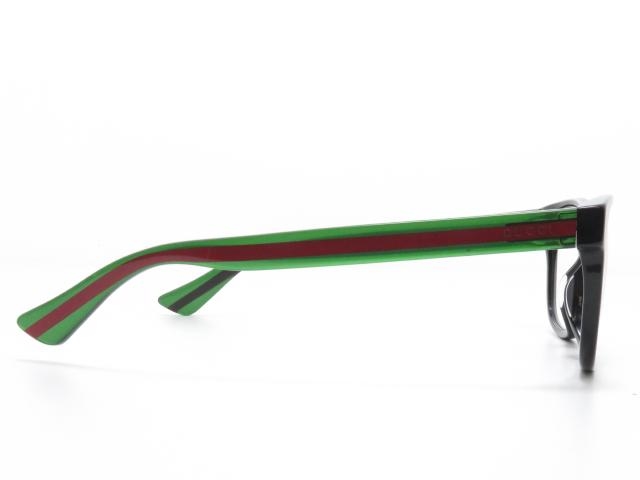 GUUCI グッチ メガネ プラスチック 黒/赤/緑 の購入なら質
