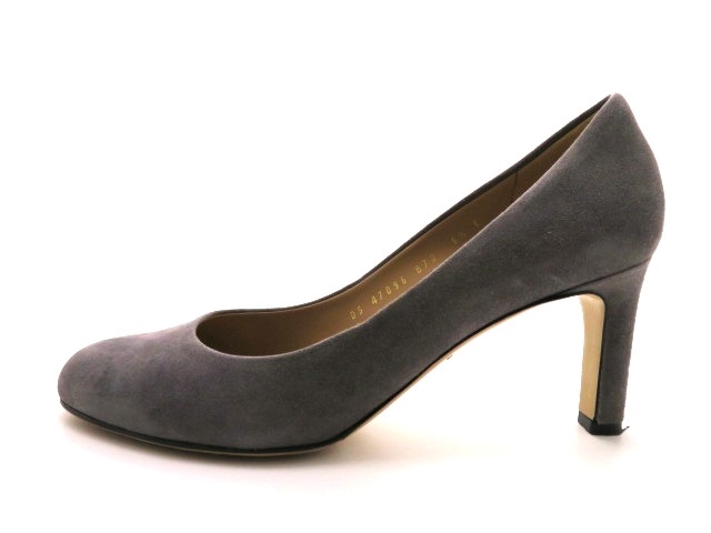 Salvatore Ferragamo フェラガモ パンプス スエード グレー 6ハーフ