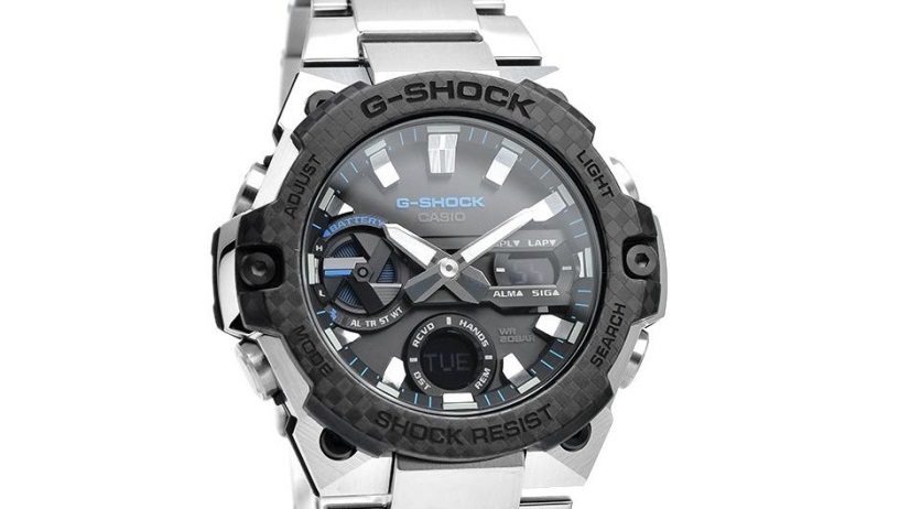 CASIO カシオ 腕時計 G-SHOCK GST-B400XD-1A2JF 強化樹脂／カーボンベゼル／ステンレス タフソーラー  20気圧防水機能【472】SJ の購入なら「質」の大黒屋（公式）