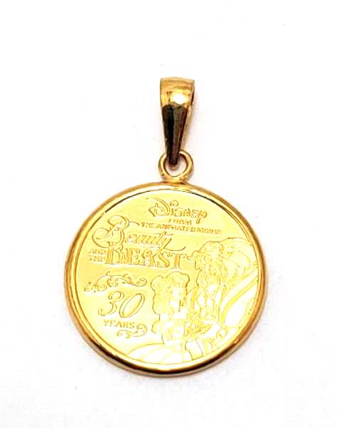 東京ディズニーランド  開園10周年記念  ゴールドコイン