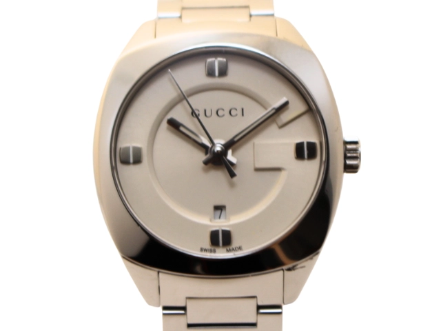 GUCCI グッチ 腕時計 142.5 シルバー SS クォーツ レディース