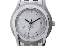 GUCCI グッチ 腕時計 5500L･Gクラス シルバー SS YA055519/5500L クォーツ レディース 2148103924569 【200】