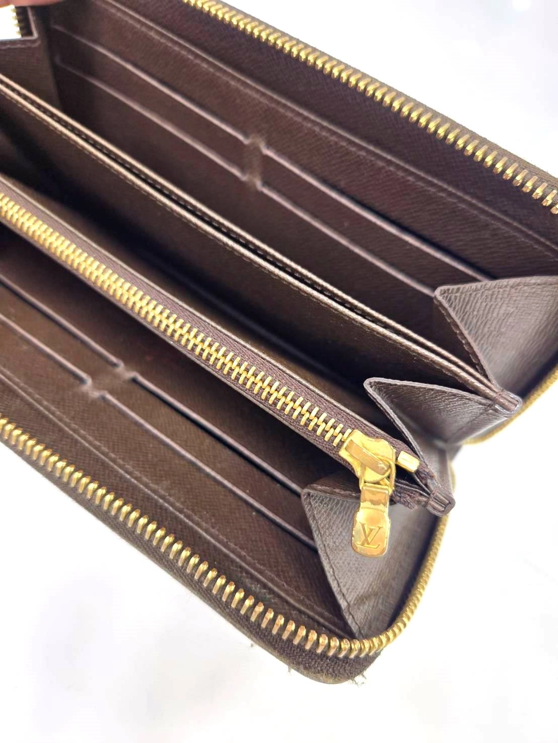 LOUIS VUITTON　ルイヴィトン　ジッピーウォレット　ダミエ　N60015【472】YI