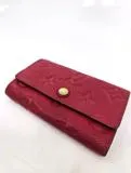 ルイヴィトン モノグラム アンプラント ミュルティクレ6 レッド M63708 LOUIS VUITTON 〇〇 ルイヴィトン モノグラム アンプラント