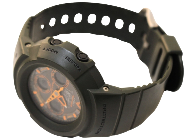 CASIO カシオ 腕時計 G-SHOCK ブラック/オレンジ SS/ラバー AWG-M500KG-3AJF 電波ソーラー メンズ  2148103901935 【200】