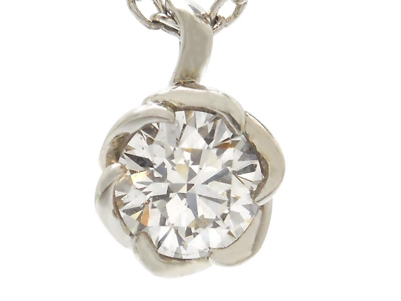 TRECENTI　トレンセテ　ダイヤモンド　ネックレス　PT　プラチナ　ダイヤモンド　0.175ct　1.6g