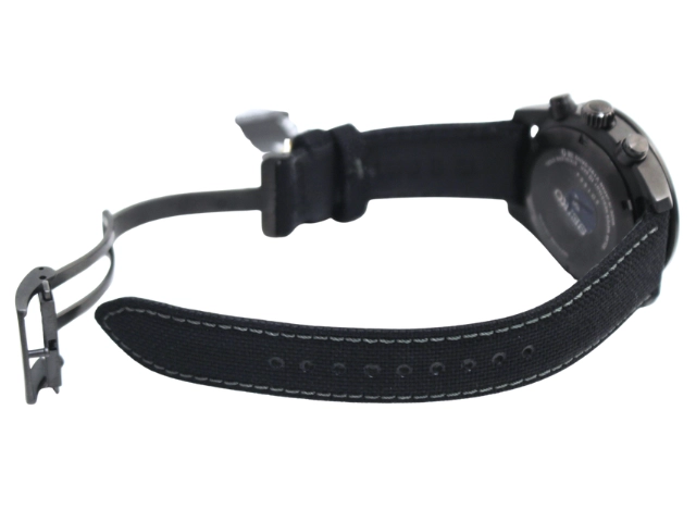 SEIKO セイコー 腕時計 プロスペックス スピードタイマー クロノグラフ SS/ナイロン ブラック/ブルー SBDL105 電波ソーラー メンズ 2143200635295 【200】