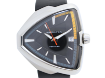 HAMILTON ハミルトン 腕時計 ベンチュラ SS/ラバー ブラック H245510/H21551331 クォーツ  2146000430466 【200】
