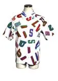 LOUIS VUITTON　ルイヴィトン　衣類　NBAコラボシャツ メンズXS マルチカラー コットン 21AW RM212MES9HLS01W （2148103659577）【200】