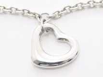TIFFANY&CO ティファニー オープンハートブレスレット シルバー 2.5g