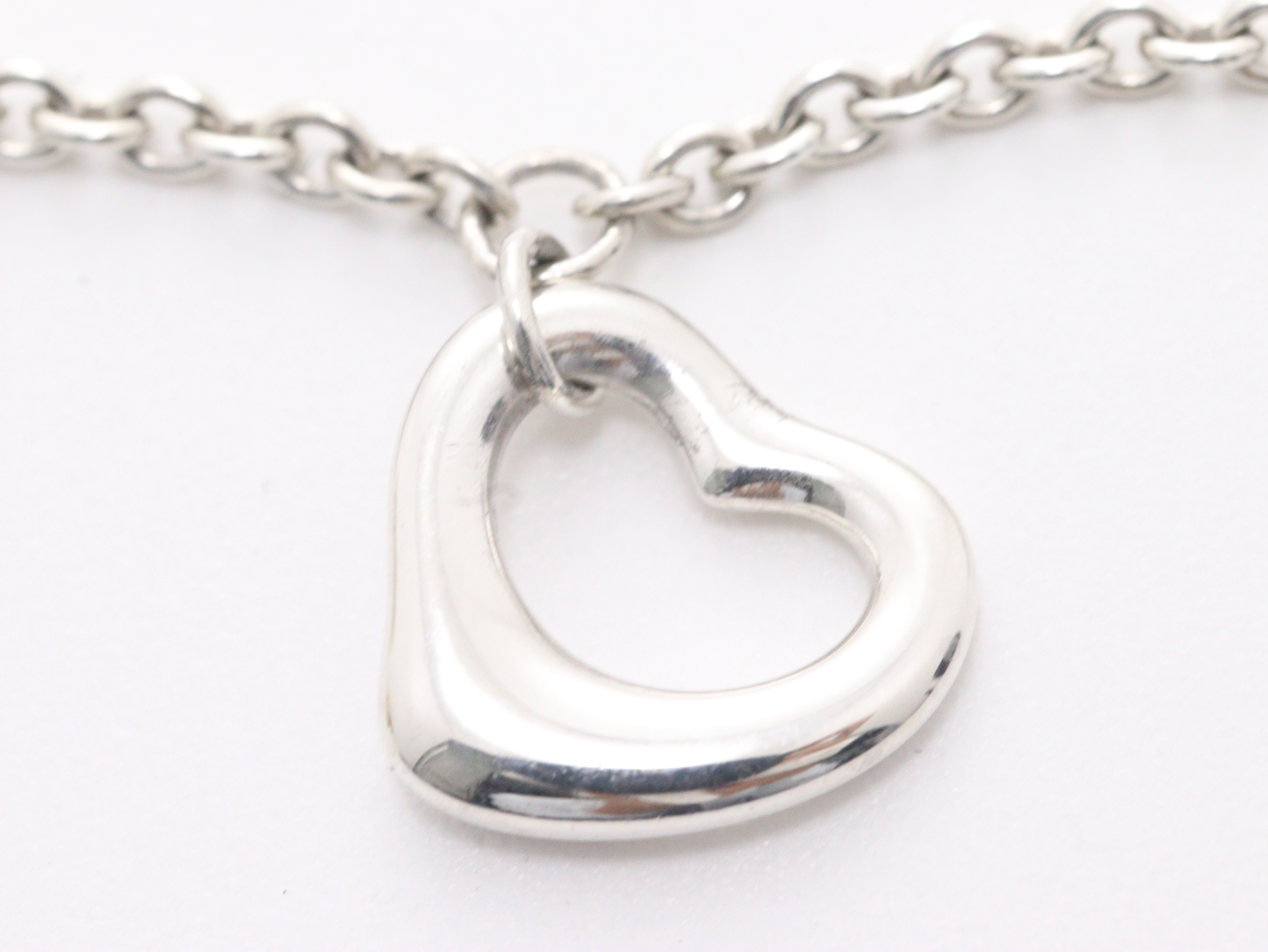 タイムsale❣️ティファニー オープンハート シルバー ブレスレット TIFFANY&CO ティファニー オープンハートブレスレット シルバー