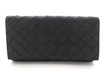 BOTTEGAVENETA　長財布　イントレチャート　箱・保存袋付き BOTTEGA VENETA ボッテガヴェネタ イントレチャート 長財布