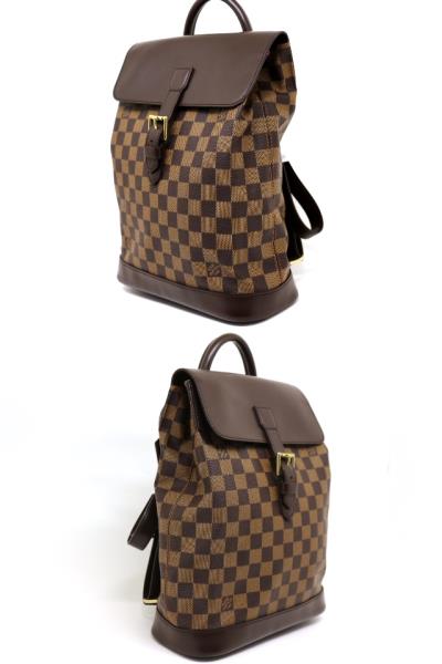 <br>LOUIS VUITTON ルイヴィトン/ソーホー/ダミエ/エベヌ/N51132/TH0***/幅25×高30×マチ10/ルイ・ヴィトン/Aランク/78