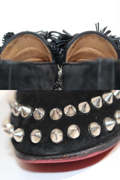 Christian Louboutin クリスチャンルブタン 革靴 メンズ40 ブラック