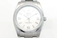 M番 ROLEX ロレックス オイスターパーペチュアル 114200 オートマチック ステンレススチール メンズ腕時計 【205】  の購入なら「質」の大黒屋（公式）