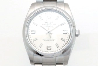 ロレックス ROLEX 114200 M番(2008年頃製造) シルバー メンズ 腕時計