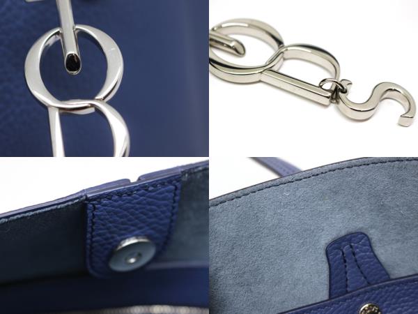 ♪直営アウトレット♪TOD'S ジョイトートバッグ ブルー TOD'S トッズ ジョイトートバッグ ブルー カーフ XBWANQAV300