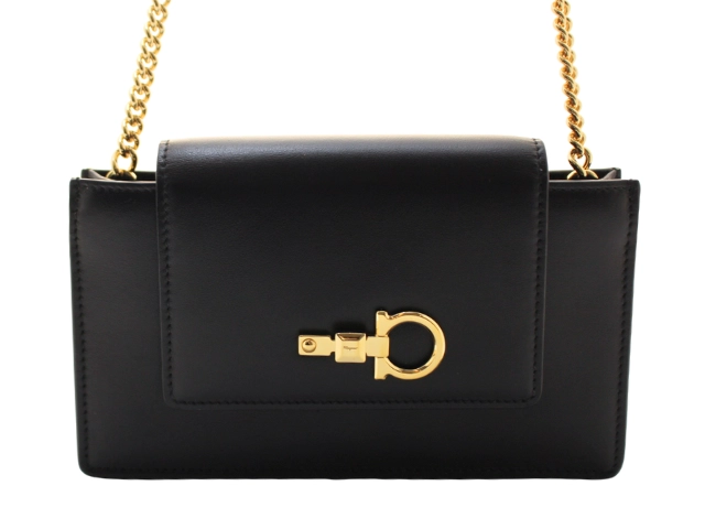 ☆Salvatore Ferragamo☆ ブラック 26cm Salvatore Ferragamo サルヴァトーレ フェラガモ ショルダー
