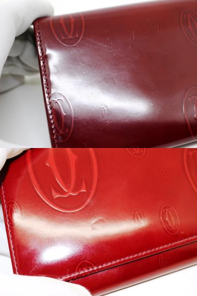Cartier カルティエ ZIP長財布 ハッピーバースデー パテント Cartier カルティエ ZIP長財布 ハッピーバースデー パテント