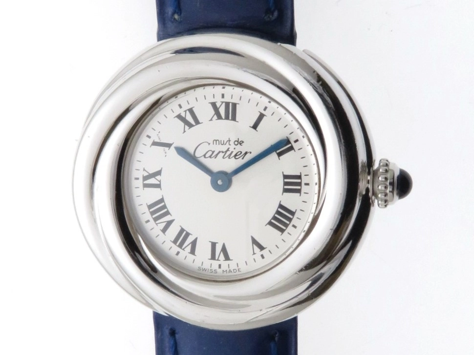 腕時計　Cartier マストトリニティ　コリゼ　silver