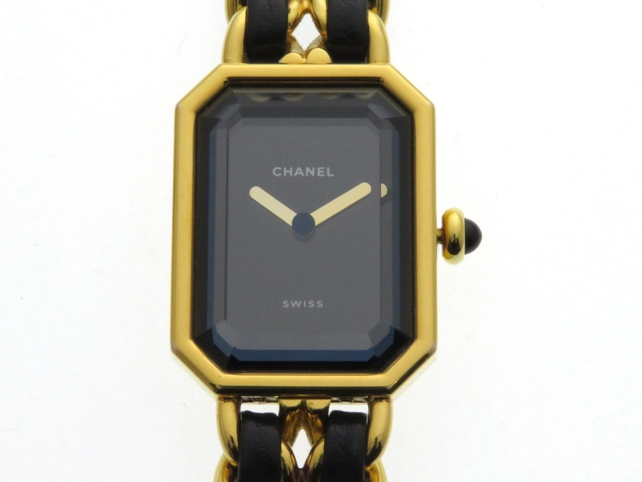 シャネル CHANEL 時計 プルミエール #L SS レディース クォーツ 腕時計 ブラック文字盤 H0452  新入荷 CH0802