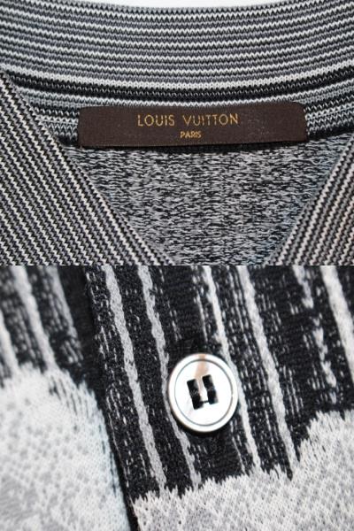 LOUIS VUITTON ルイヴィトン 半袖ポロシャツ メンズXS ブラック グレー