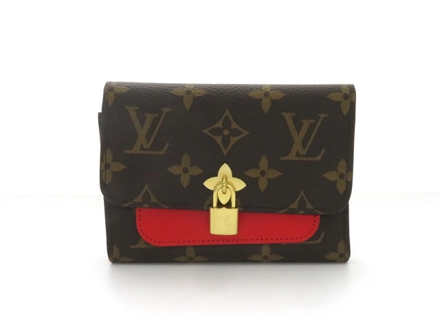 LOUIS VUITTON ルイヴィトン ポルトフォイユ・フラワーコンパクト 