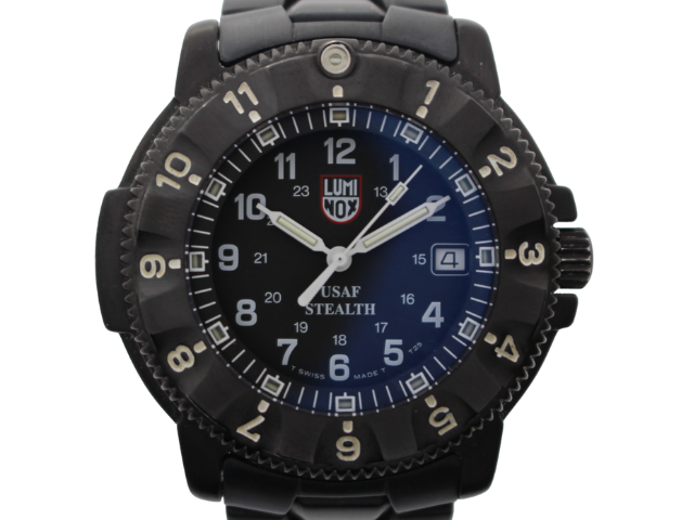 LUMINOX ルミノックス 腕時計 ナイトホーク F-117 3400 ブラック SS