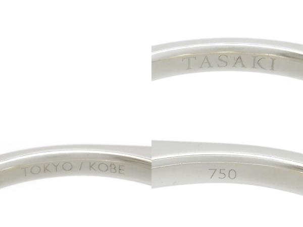 TASAKI タサキ 田崎真珠 バランスエラリング あこや真珠 WG