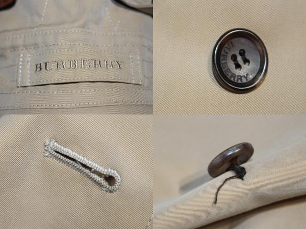 バーバリー　BURBERRY トレンチコート　ライナーとベルト付き　サイズ40 BURBERRY LONDON】【TRENCH70 Z】【48 SHORT】【英国製
