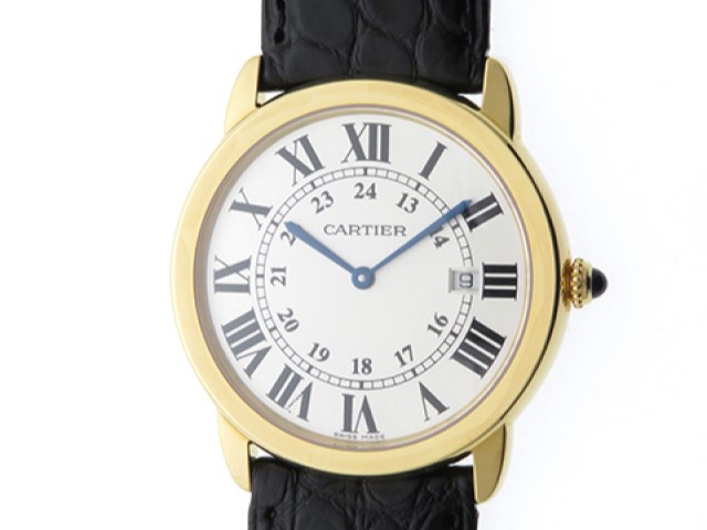 Cartier 時計 ロンドソロLM W6700455 クオーツ シルバー文字盤