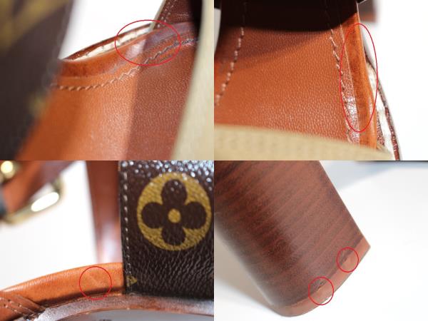 LOUIS VUITTON ルイ・ヴィトン サンダル レディース36 約23cm