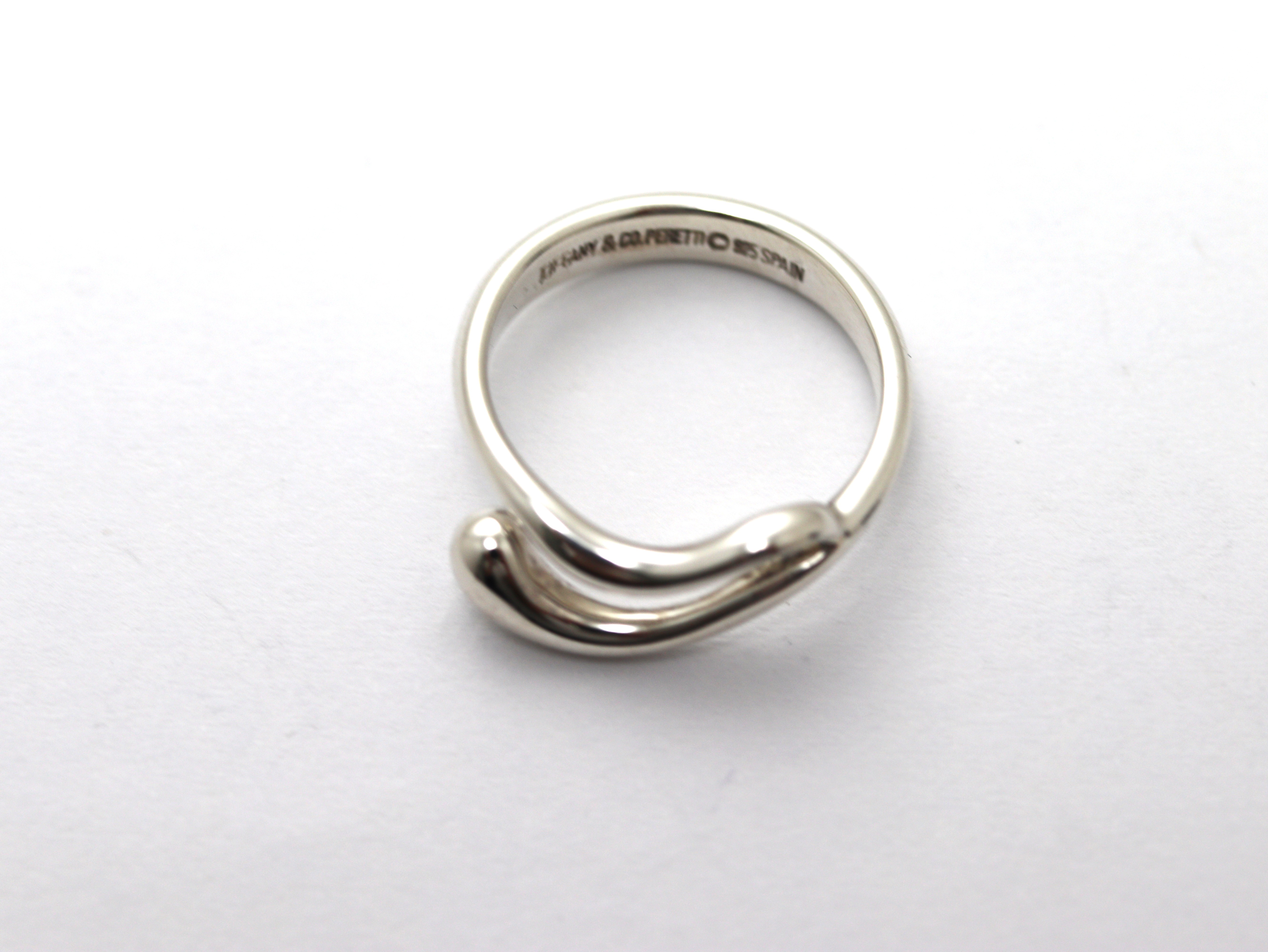 TIFFANY＆CO ティファニー ティアドロップR/SV/3.0g/#10【471】N