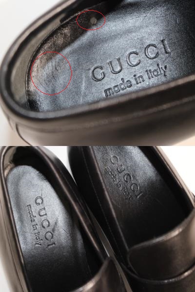 GUCCI グッチ 革靴 ビジネスシューズ メンズ7 ブラック レザー GUCCI グッチ 革靴 ビジネスシューズ メンズ7 ブラック レザー
