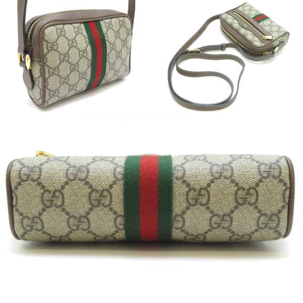 GUCCI グッチ オフィディア GGスプリーム ミニバッグ ベージュ PVC/レザー 517350【430】2148103742200  の購入なら「質」の大黒屋（公式）