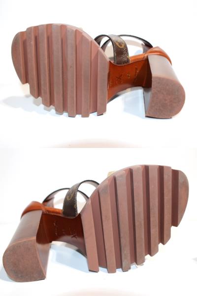 LOUIS VUITTON ルイ・ヴィトン サンダル レディース36 約23cm