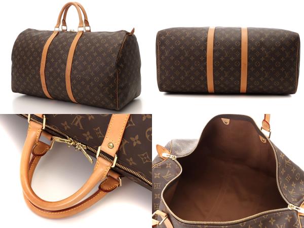 LOUIS VUITTON ルイヴィトン ボストンバッグ キーポル55 モノグラム 
