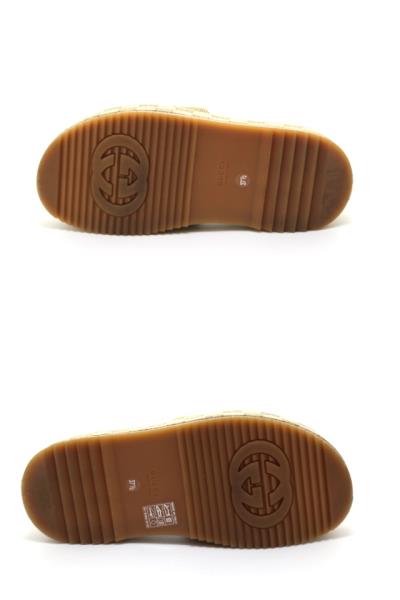 【関税込み】GG マキシ キャンバス プラットフォーム スライド GUCCI グッチ 靴 マキシGGプラットフォームスライドサンダル