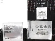 08A CHANEL シャネル 衣類 ツイードスカート レディース38 ブラック/レッド/ホワイト ウール/カシミヤ/シルク P33909V24329 (2143200621861) 【200】
